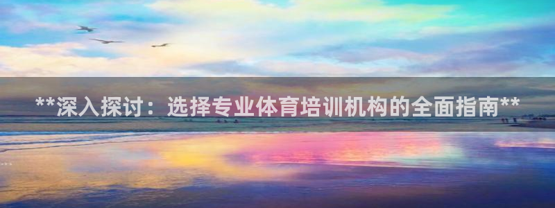 焦点娱乐公司简介：**深入探讨：选择专业体育培训机构