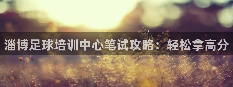 焦点娱乐营7O777：淄博足球培训中心笔试攻略：轻松