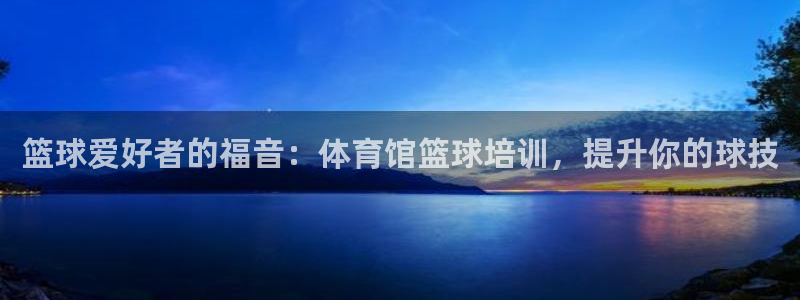 焦点娱乐平台玩法官方导师：篮球爱好者的福音：体育馆篮