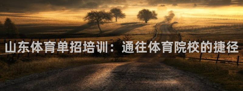 焦点娱乐力 411o31 焦点：山东体育单招培训：通