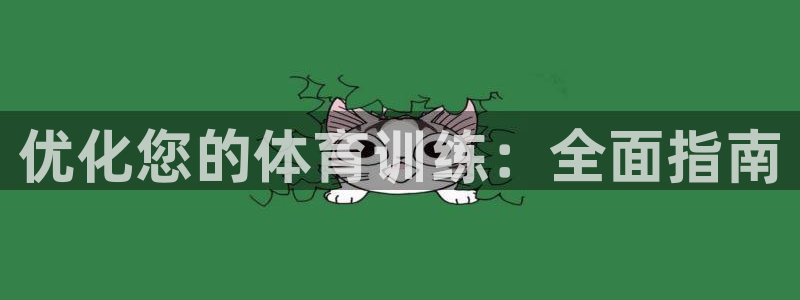 焦点娱乐平台总代理开户：优化您的体育训练：全面指南