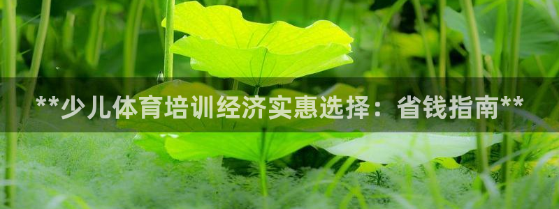 焦点娱乐门徒娱乐骗局曝光：**少儿体育培训经济实惠选择：省钱