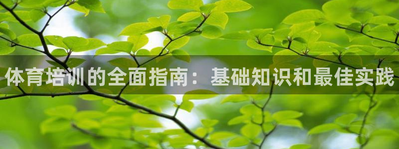 焦点娱乐vs皇族不败神话下载：体育培训的全面指南：基础知识和